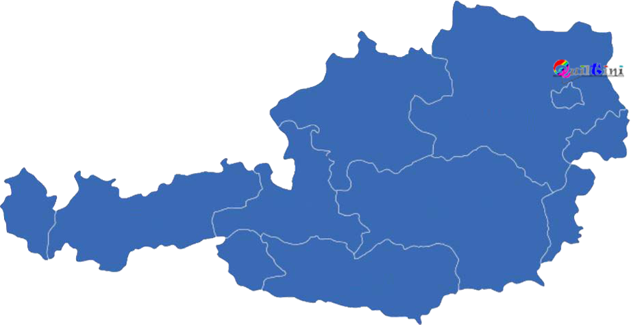 Oesterreich Landkarte 03